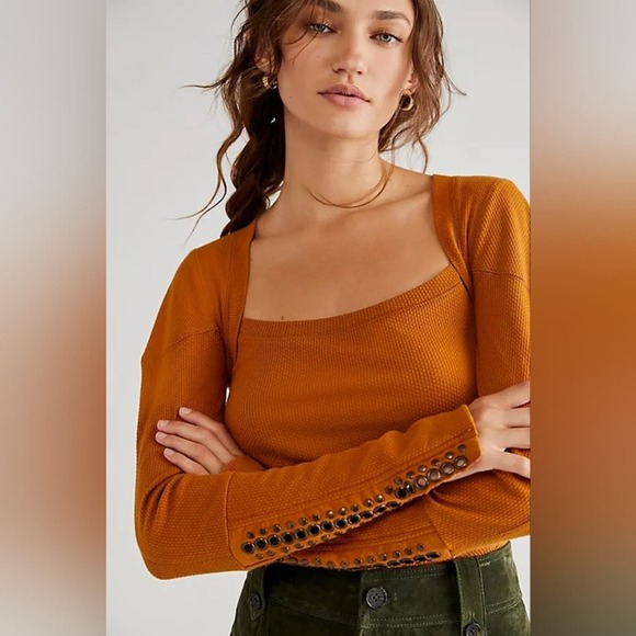 NWT Free People A Little Unruly Top - Picture 1 of 10